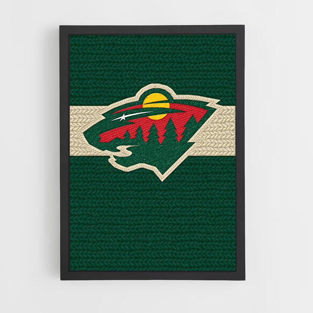 Poster Minnesota Wild Vibes – affiche Hockey sur glace (vue 2)
